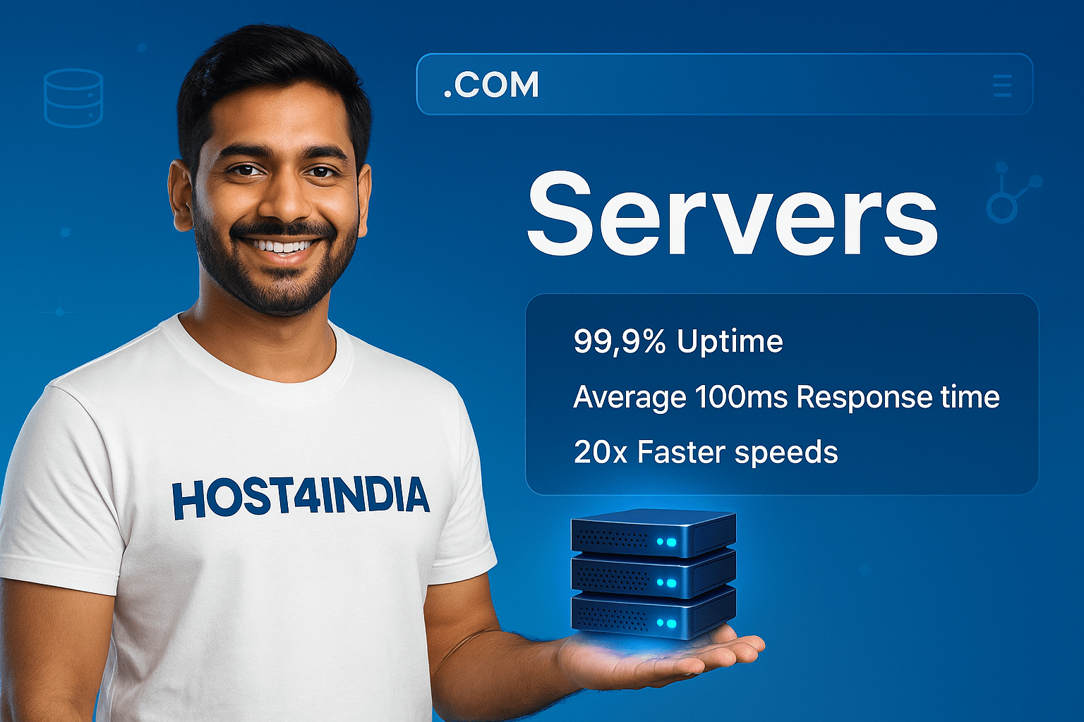 Engineer deploying Host4India high-memory cloud
