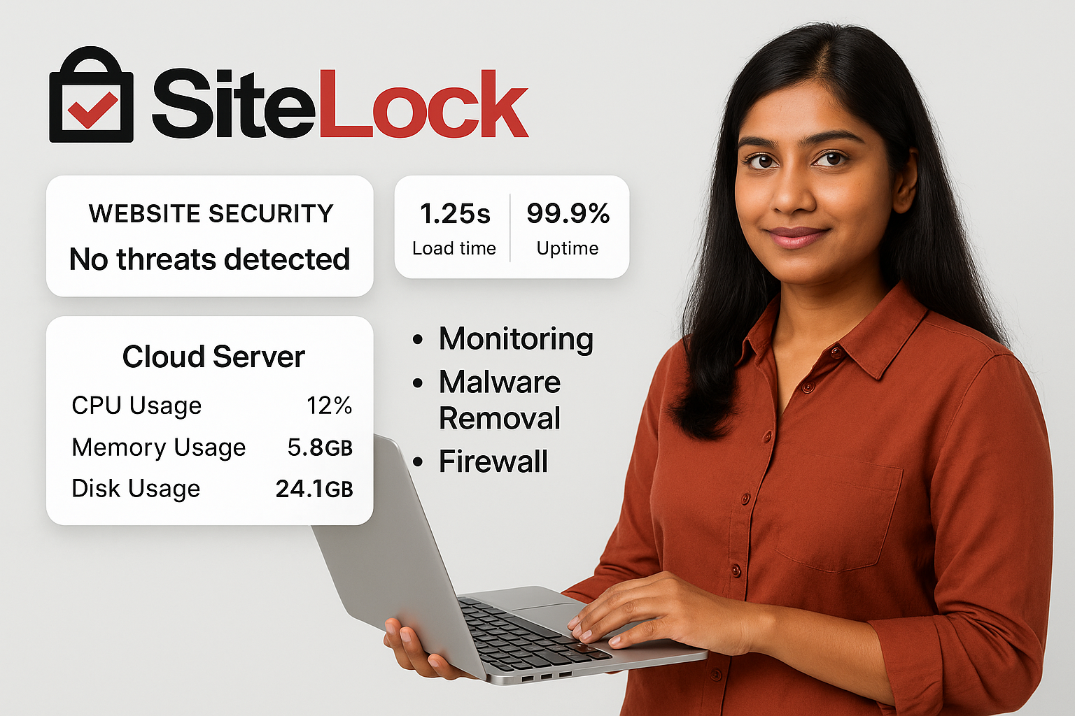 SiteLock Security protecting websites